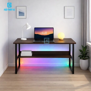 Bàn làm việc học 5C chân sắt sơn tĩnh điện - Nội Thất hiện đại, giá 399.000 VND
