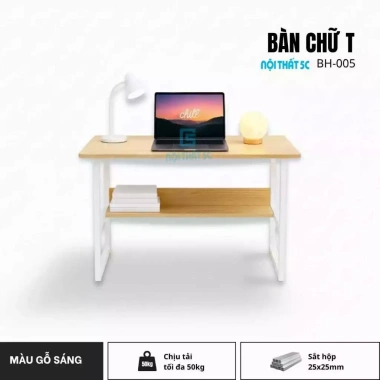 Bàn làm việc học 5C chân sắt sơn tĩnh điện - Nội Thất hiện đại, giá 399.000 VND