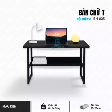 Bàn làm việc học 5C chân sắt sơn tĩnh điện - Nội Thất hiện đại, giá 399.000 VND