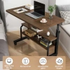 Bàn làm việc rút 3 tầng di động nâng hạ thông minh, bánh xe di chuyển đa năng - Giá 169.000₫ 2