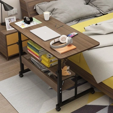Bàn làm việc rút 3 tầng di động nâng hạ thông minh, bánh xe di chuyển đa năng - Giá 169.000₫ 8