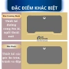 Bàn làm việc và học chân X hiện đại, mặt gỗ MDF bo góc an toàn, chân sắt sơn tĩnh điện - Giá chỉ 591.000₫ 3