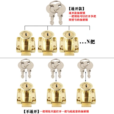 Bàn làm việc vàng ngăn kéo khóa xanh đồng - mở rộng, khóa tủ đỏ 3UJ0 - Giá ưu đãi 164.168 VND 3