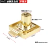 Bàn làm việc vàng ngăn kéo khóa xanh đồng - mở rộng, khóa tủ đỏ 3UJ0 - Giá ưu đãi 164.168 VND 6