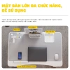 Bàn Laptop khe USB, khay chống trượt, gập gọn nâng hạ, học sinh ngồi giường - 119.000₫ 7
