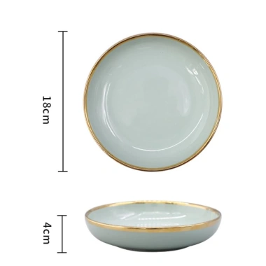 Bán Lẻ Bát Đĩa Màu Xanh Mint - Bát Cơm Chén Đĩa Ngọc Xanh, Giá 48.000đ