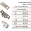 Bản lề cửa tủ LOUM thay thế Blum 110° xoắn ốc 33 bản, 8 gói - Giá chỉ 795.717₫ 7