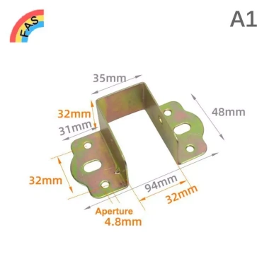 Bản lề giường Thiên Móc mã góc - Hỗ trợ dầm kim loại, phụ kiện VN, giá 42.900 VND 8