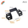 Bản lề giường Thiên Móc mã góc - Hỗ trợ dầm kim loại, phụ kiện VN, giá 42.900 VND 10
