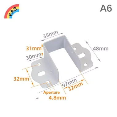 Bản lề giường Thiên Móc mã góc - Hỗ trợ dầm kim loại, phụ kiện VN, giá 42.900 VND 15
