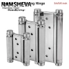 Bản Lề Im Lặng NAMSHEVA 3-6 inch Thép Không Gỉ Lò Xo Dày Mở Đôi Phụ Kiện Miễn Phí
