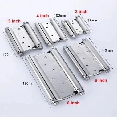 Bản Lề Im Lặng NAMSHEVA 3-6 inch Thép Không Gỉ Lò Xo Dày Mở Đôi Phụ Kiện Miễn Phí 2