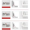 Bản lề inox tủ giảm chấn cao cấp, chống gỉ, bật êm, bền lâu - giá chỉ 16.500₫, giao nhanh, không ưng hoàn tiền 7
