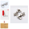 Bản lề inox tủ giảm chấn cao cấp, chống gỉ, bật êm, bền lâu - giá chỉ 16.500₫, giao nhanh, không ưng hoàn tiền 9