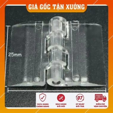 Bản Lề Mica cho cửa tủ nhựa, tủ mica, nắp thùng - Giá chỉ 9.500đ, giảm mạnh 2
