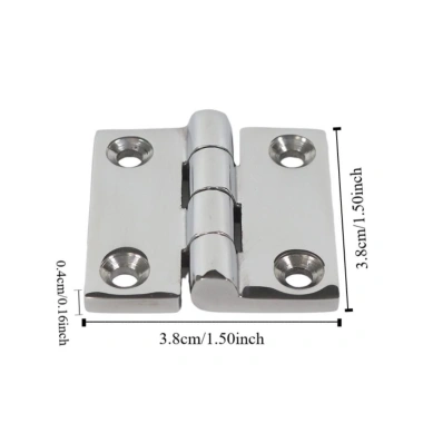 Bản lề mông thép không gỉ NLINNI 38‑50mm 4 lỗ, chịu lực nặng, chỉ 111,100₫ 10
