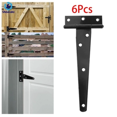 Bản lề T màu đen hạng nặng 6 cái - Dây đeo cửa shed, chuồng, giá 115.500đ 2