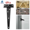 Bản lề T màu đen hạng nặng 6 cái - Dây đeo cửa shed, chuồng, giá 115.500đ 3