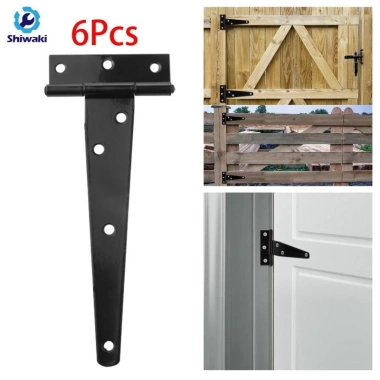 Bản lề T màu đen hạng nặng 6 cái - Dây đeo cửa shed, chuồng, giá 115.500đ 3