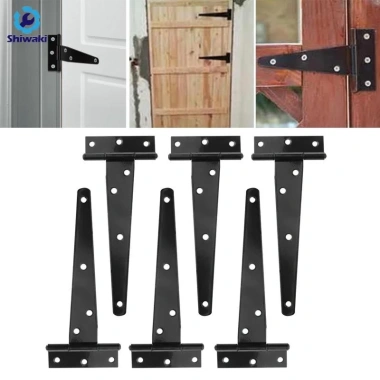 Bản lề T màu đen hạng nặng 6 cái - Dây đeo cửa shed, chuồng, giá 115.500đ 4