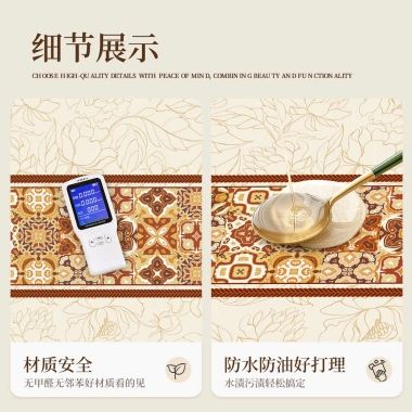 Bàn Mỹ XOLI Khăn Trải Bàn Chống Thấm Nước, Dầu, Cháy – Dùng Một Lần cho Bàn Cà Phê