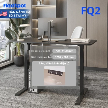 Bàn Nâng Hạ DERGO FlexiSpot FQ2-1.260 - 4 vị trí nhớ, giảm 500K, giá 3.150.000₫ 10