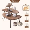 Bàn ngồi bệt gỗ xinh, chắc chắn, chống xước, chống thấm, bàn trà, học, làm việc 399k