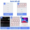 Bàn Phím Bluetooth 10 inch 3 trong 1 không dây, Chuột nhẹ di động cho iPad Samsung Xiaomi - Giá 71.000₫ 2