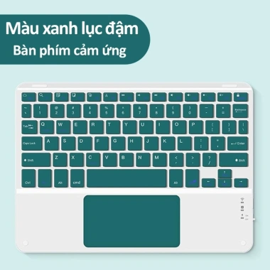Bàn Phím Bluetooth 10 inch 3 trong 1 không dây, Chuột nhẹ di động cho iPad Samsung Xiaomi - Giá 71.000₫ 10