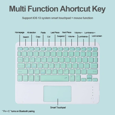 Bàn Phím Bluetooth 10 inch 3 trong 1 Không Dây và Chuột Nhẹ Di Động cho iPad Samsung Xiaomi - 68.000 VND 3 Bàn Phím Bluetooth 10 inch 3 trong 1 Không Dây và Chuột Nhẹ Di Động cho iPad Samsung Xiaomi - 68.000 VND 3