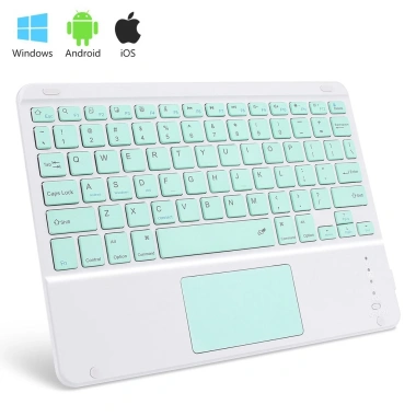 Bàn Phím Bluetooth 10 inch 3 trong 1 Không Dây và Chuột Nhẹ Di Động cho iPad Samsung Xiaomi - 68.000 VND