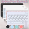 Bàn phím Bluetooth 10 inch mỏng nhẹ, kèm chuột, phù hợp cho điện thoại và máy tính bảng