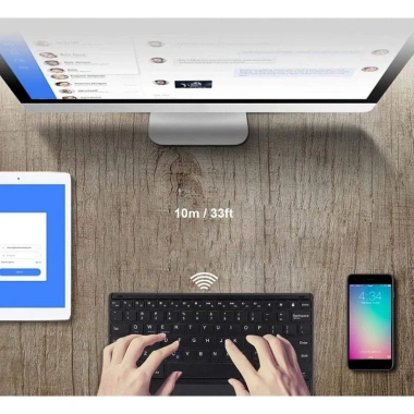 Bàn Phím Bluetooth 10inch Cảm Ứng Đa Điểm – 3 Ngày Liên Tục, Chờ 6 Tháng, 290k