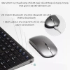 Bàn phím Bluetooth 3 thiết bị + 2.4G không dây Full Size, gõ êm, sạc Type‑C, 400.000₫ 2