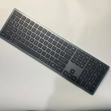 Bàn phím Bluetooth 3 thiết bị + 2.4G không dây Full Size, gõ êm, sạc Type‑C, 400.000₫ 10