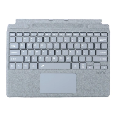 Bàn phím Bluetooth cho Surface Pro 8-11/X, miếng lót cảm ứng, đèn nền, vỏ cao cấp