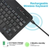 Bàn phím Bluetooth đen không dây cho máy tính bảng - Giá 499.999đ, phù hợp cửa hàng 4