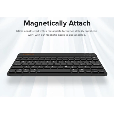 Bàn phím Bluetooth đen không dây cho máy tính bảng - Giá 499.999đ, phù hợp cửa hàng 5
