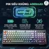 Bàn phím Bluetooth FreeWolf K100 + Chuột X7 fullsize, gõ êm giảm ồn, chỉ 619.000₫ 4