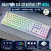 Bàn Phím Bluetooth FreeWolf M104 4.000mAh 3 Chế Độ Kết Nối LED RGB - Gõ Êm Giá Ưu Đãi 569k 6