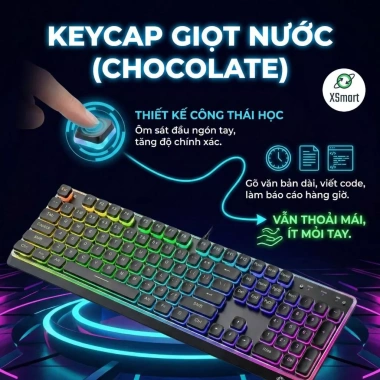 Bàn Phím Bluetooth FreeWolf M104 4.000mAh 3 Chế Độ Kết Nối LED RGB - Gõ Êm Giá Ưu Đãi 569k
