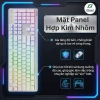 Bàn Phím Bluetooth FreeWolf M104 4.000mAh 3 Chế Độ Kết Nối LED RGB - Gõ Êm Giá Ưu Đãi 569k 9