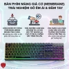 Bàn phím Bluetooth FreeWolf M104 LED RGB, pin 4.000mAh, gõ êm giảm ồn - 599.000 3