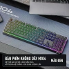 Bàn phím Bluetooth FreeWolf M104 LED RGB, pin 4.000mAh, gõ êm giảm ồn - 599.000 10