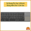 Bàn Phím Bluetooth Gập Gọn AB033 - Sang Trọng, Mỏng Nhẹ, Hiệu Năng Mạnh Mẽ, 520k 4
