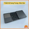 Bàn Phím Bluetooth Gập Gọn AB033 - Sang Trọng, Mỏng Nhẹ, Hiệu Năng Mạnh Mẽ, 520k 8