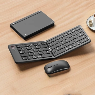 Bàn phím Bluetooth gấp gọn, tương thích Windows Mac iOS Android, kết nối điện thoại, laptop, tablet, giá 245.000₫
