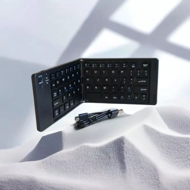 Bàn phím Bluetooth gấp gọn, tương thích Windows Mac iOS Android, kết nối điện thoại, laptop, tablet, giá 245.000₫