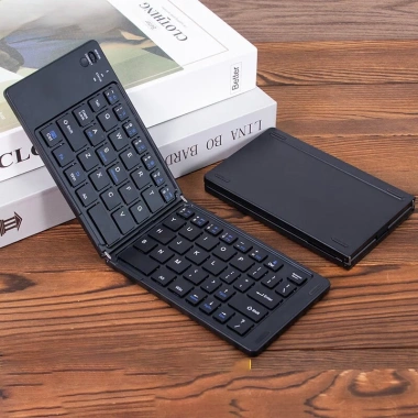 Bàn phím Bluetooth gấp gọn, tương thích Windows Mac iOS Android, kết nối điện thoại, laptop, tablet, giá 245.000₫