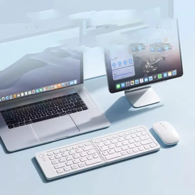 Bàn phím Bluetooth gập gọn Windows Mac iOS Android – Kết nối nhanh điện thoại, tablet, giá 245.000₫
